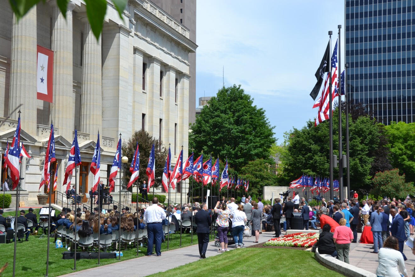 Ohio Statehouse ceremony